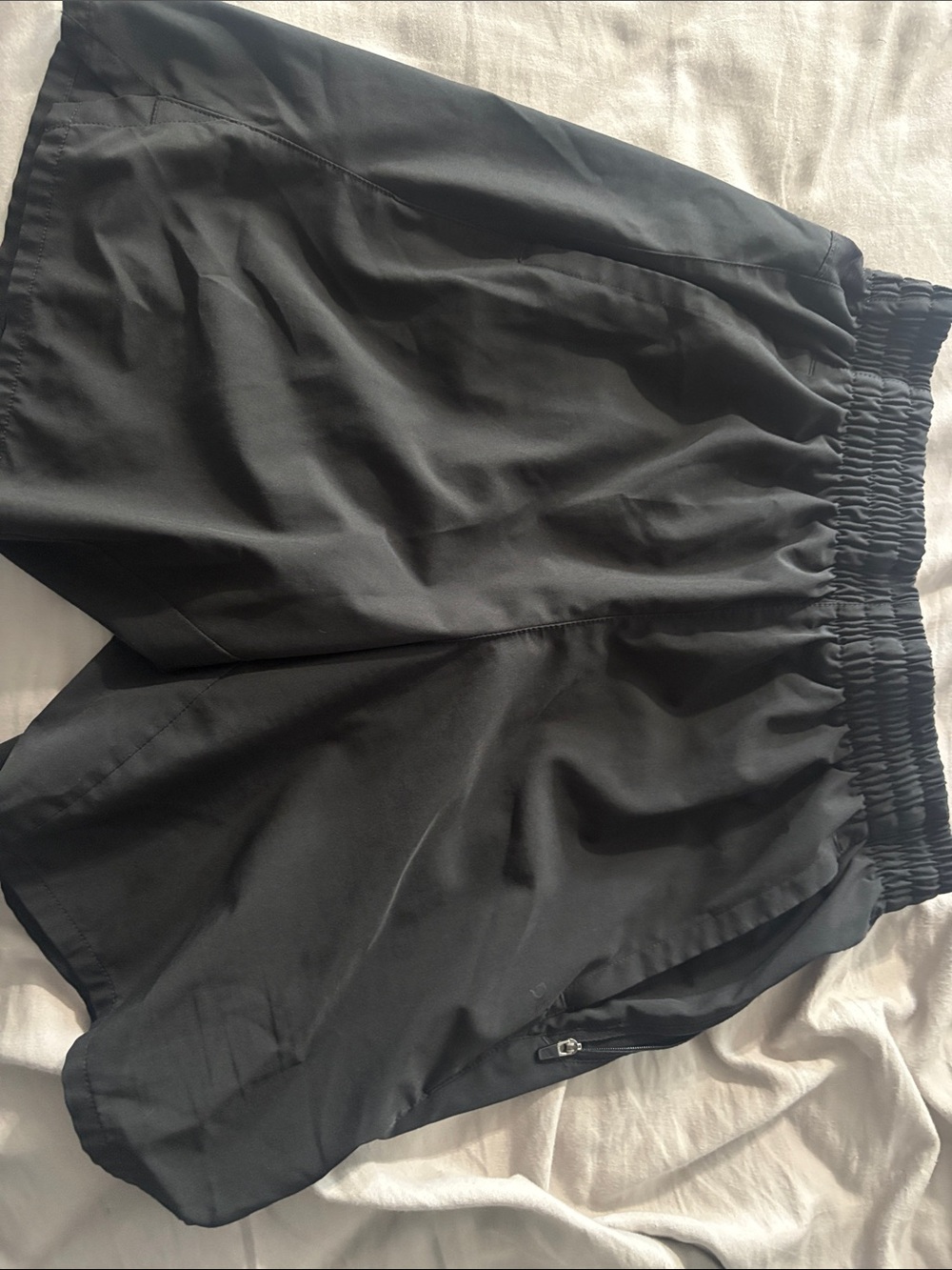 DSG Black Athletic Shorts with Elastic Waist